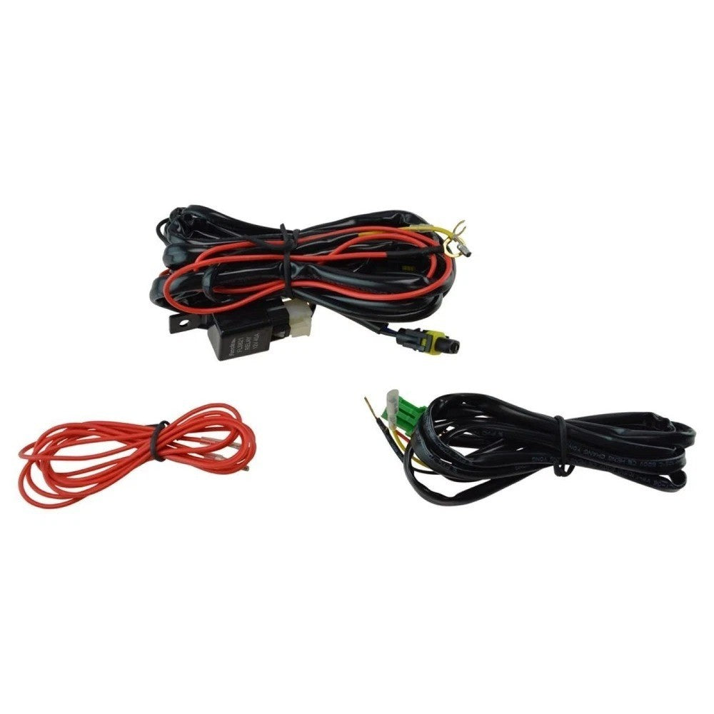 Add On Upgrade Clear Lens Fog Light Bulb Switch Wiring Kit Set for Corolla New