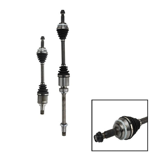 Front CV Axle Assembly Set For 09-10 Pontiac Vibe Toyota Corolla 09-13 Matrix