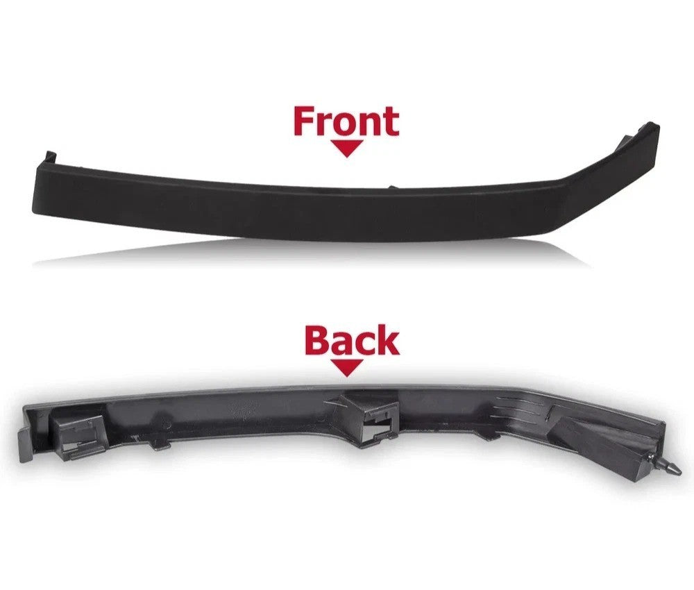 Headlight Molding Trim Lower Filler Pair Fit for Nissan 04-15 Titan Armada QX56