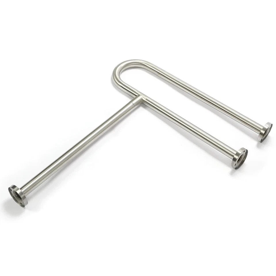 HECASA Stainless Steel Handicap Grab Bars Rails Toilet Handrails 24'' X 30''