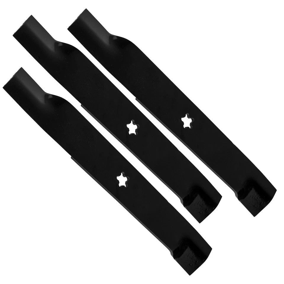 Caltric 17 3/4 inch x 5 Point Star 52" Deck High Lift Blade For Husqvarna