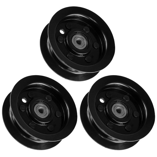 3 Flat Idler Pulley For Toro SW5000 MX5050 MX6050 50" Deck 132-9420 1329420
