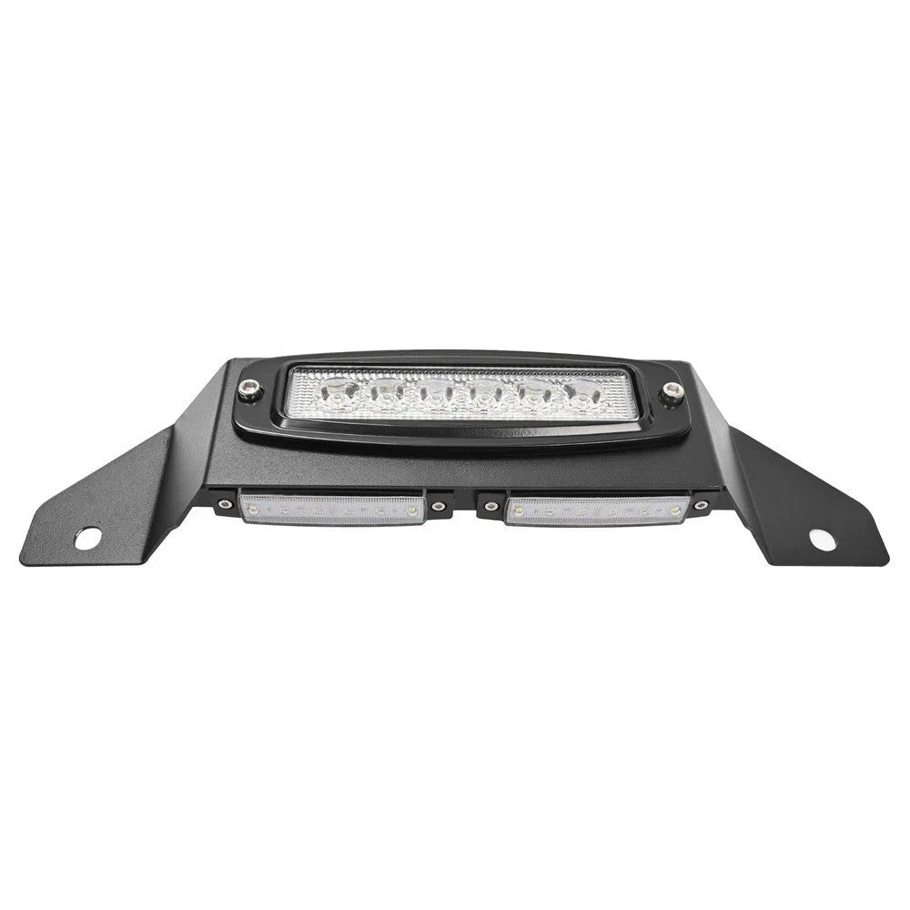 SPARE TIRE DELETE LICENSE PLATE W/THIRD BRAKE LIGHT FIT JEEP WRANGLER JK 07-18
