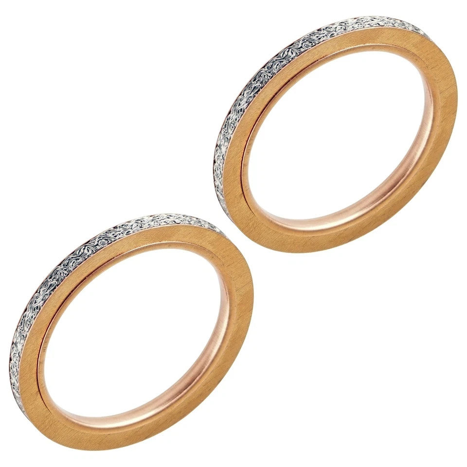 2 Exhaust Muffler Pipe Head Gasket For Yamaha Virago 1100 XV1100 1986 1987- 1999