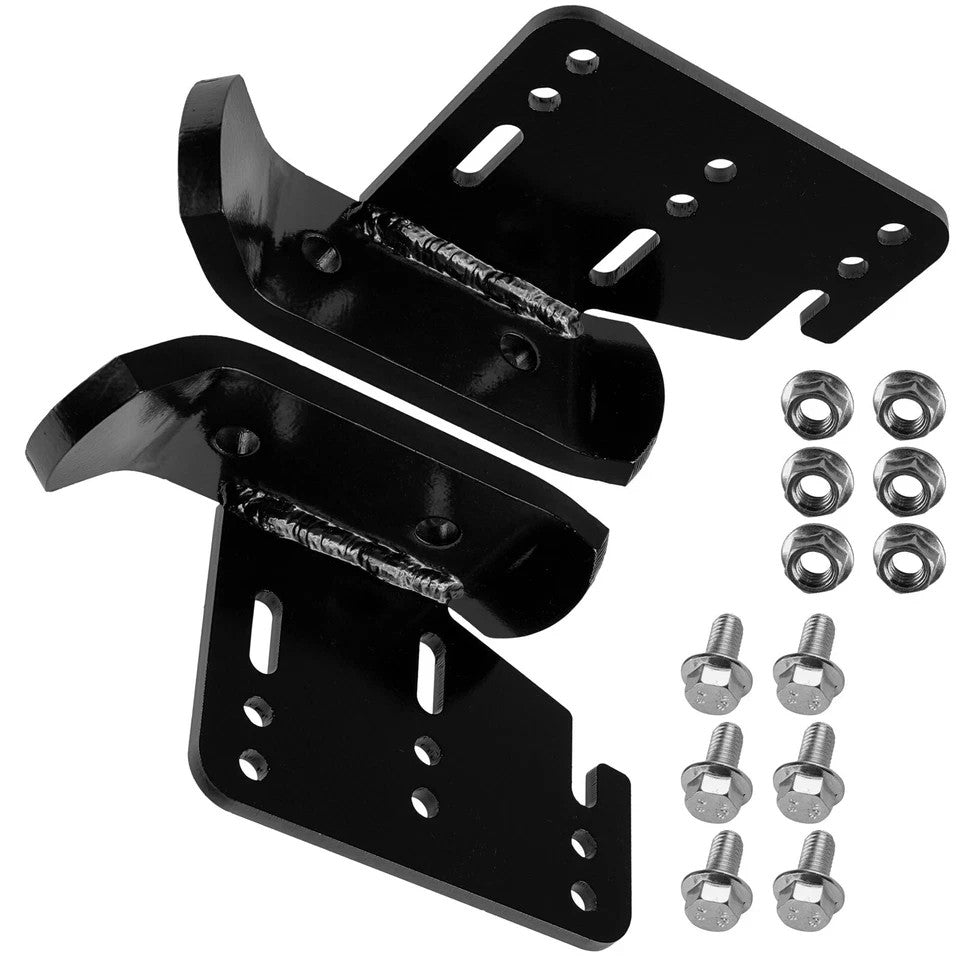 Snow Thrower Skid Shoes For John Deere AM122263 AM122264 Heavy Duty