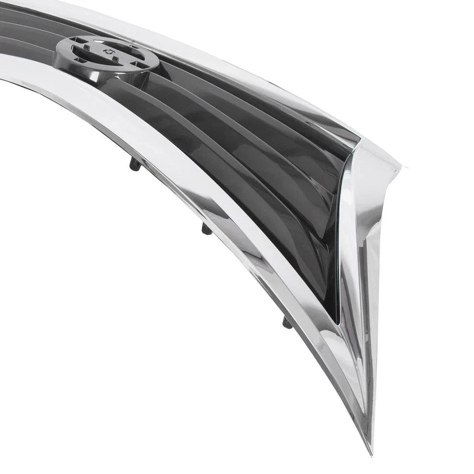 Front Bumper Grille Upper Grill Assembly Chrome For 2013 2014 2015 Nissan Altima