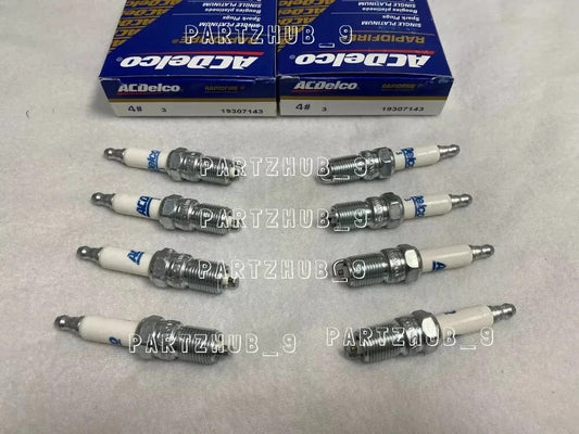 Set Of 8 Spark Plugs AcDelco For Chevy Camaro Impala Pontiac Firebird 5.7L V8