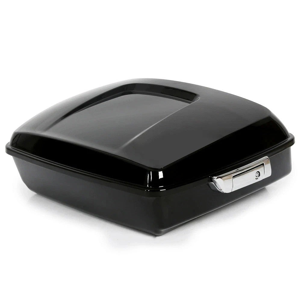10.7 Chopped Moto Trunk Luggage Rack For Harley Road Street Glide 2014-2025