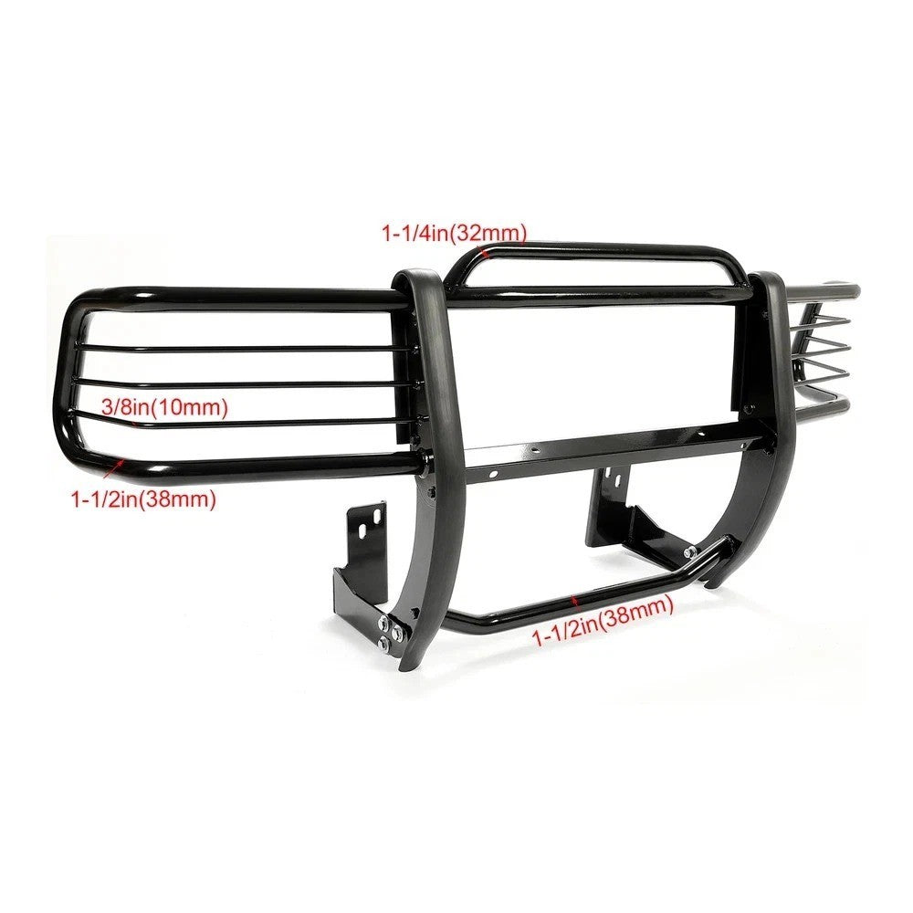 Brush Grille Guard Bumper Black Fits For 1998-2004 S10 Blazer Sonoma Jimmy Envoy