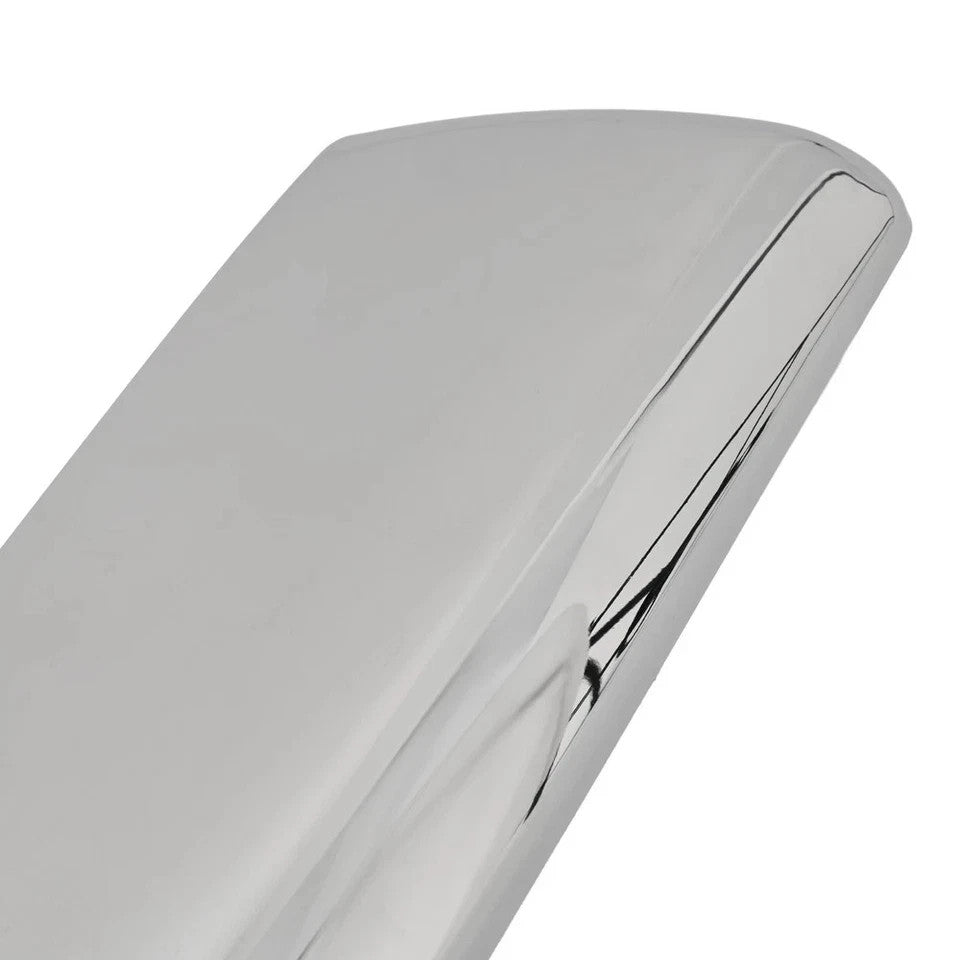 For 19-24 2023 Chevy Silverado GMC Sierra 1500 Chrome Top Half Mirror Cover Caps