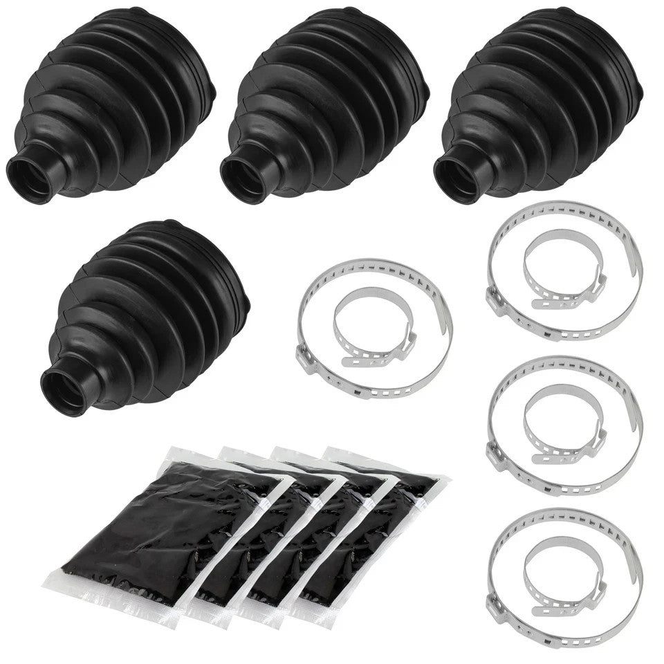 2 Front Axle Inner Outer CV Boot Kit for Polaris Sportsman 500 2007-2010