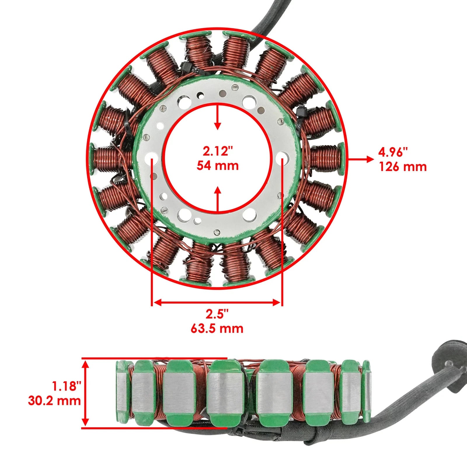 Stator for Polaris Ranger Crew 570 EFI 2014-2017 / Ranger XP 570 2016 Magneto