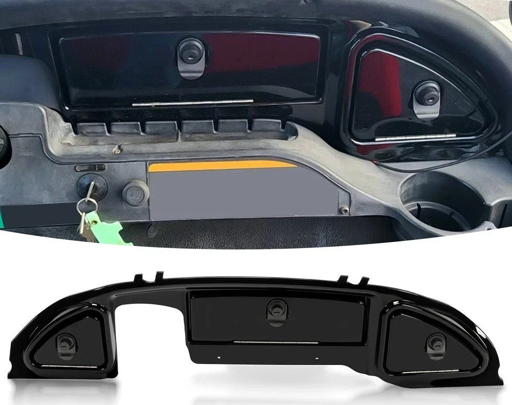 Golf Cart Dash Cover DashBoard With Locks For Club Car Precedent Tempo 2008.5+