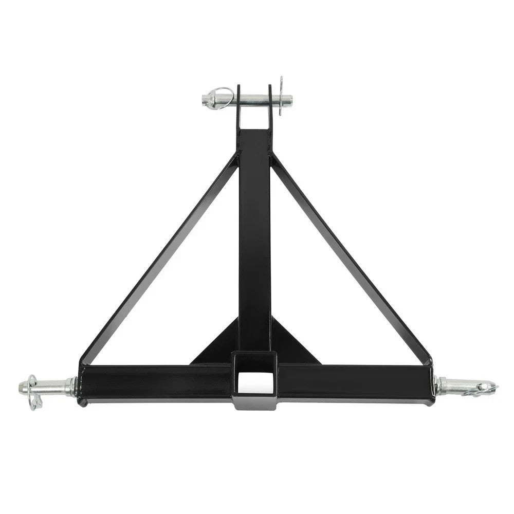 HECASA 3 Point 3 PT Trailer 2" Receiver Hitch Adapter Tow Drawbar CAT 1 Tractor