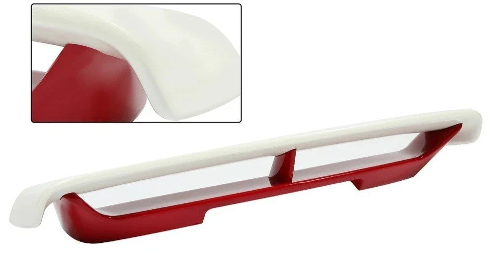 HECASA Fits 2009-2021 Nissan 370Z Z34 Fairlady Z Nismo Trunk Spoiler Wing White