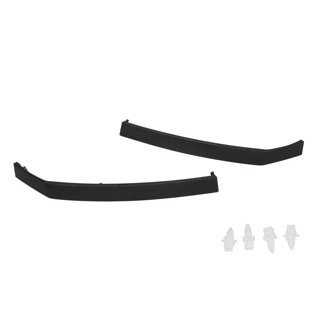 Headlight Molding Trim Lower Filler Pair Fit for Nissan 04-15 Titan Armada QX56