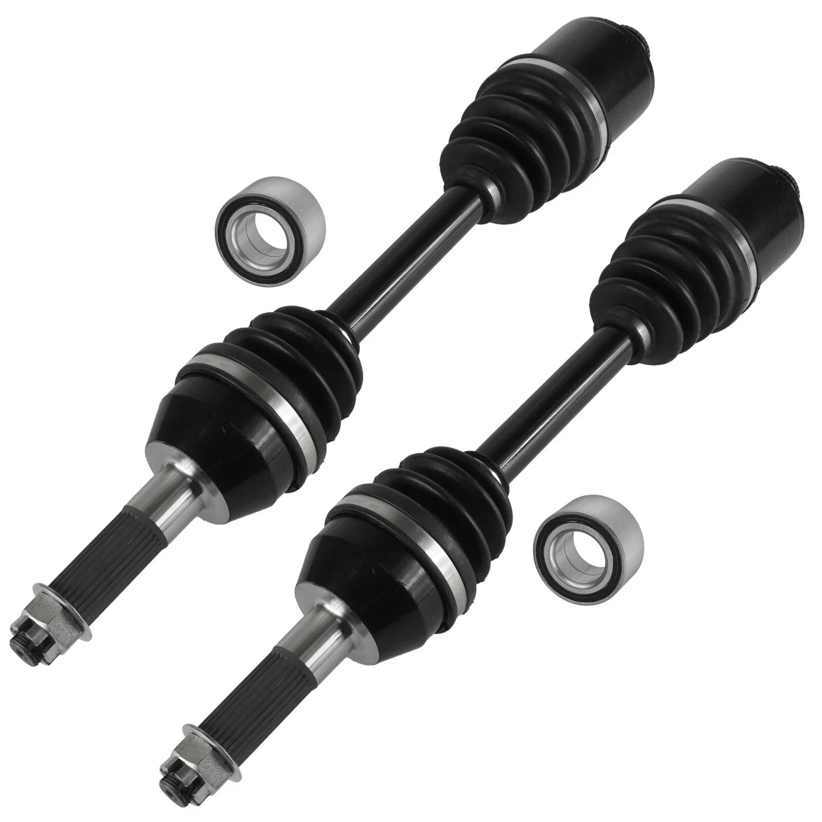 for Polaris 1380197 1380240 Rear Right and Left Complete CV Joint Axle w/ BEARIG