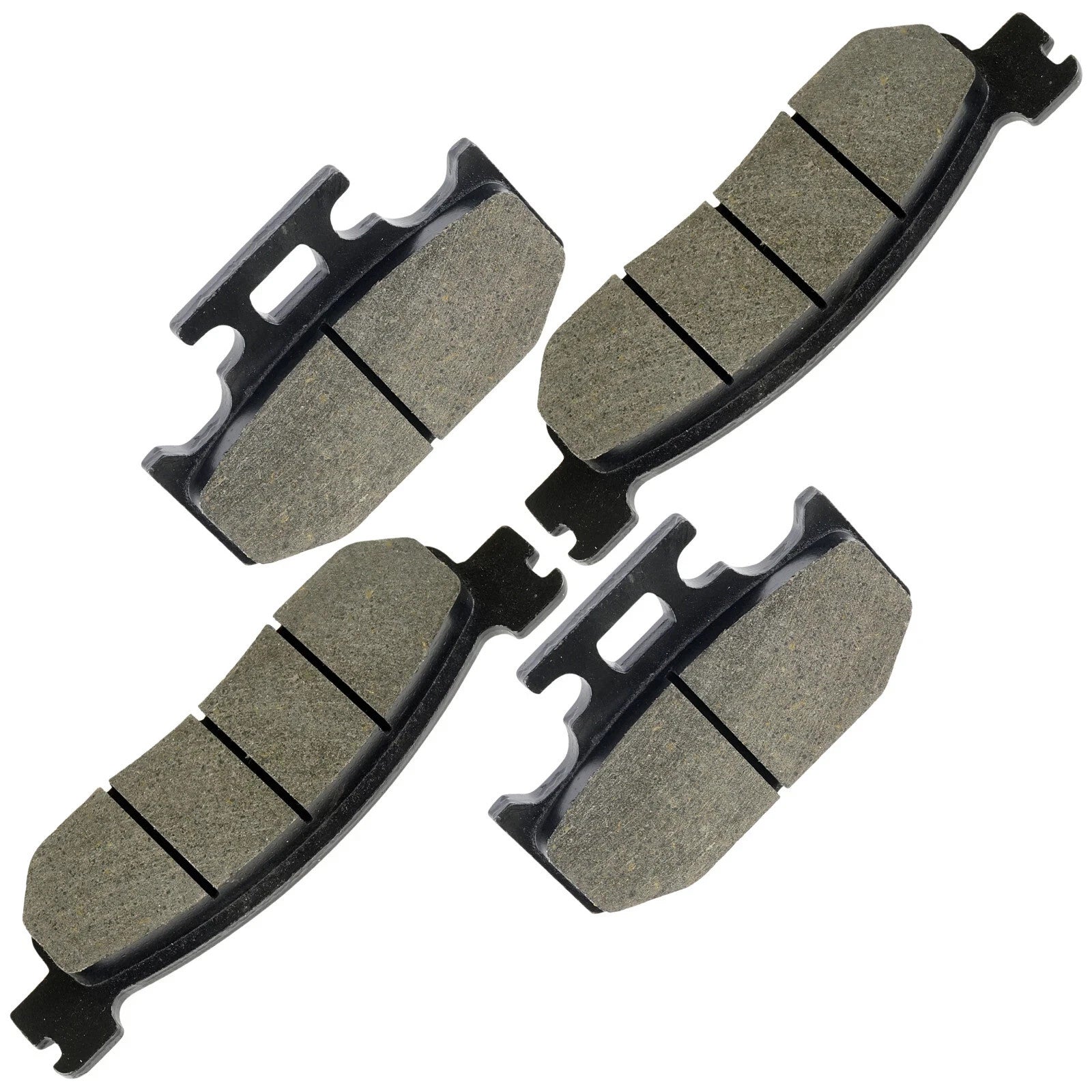 Caltric Front Rear Brake Pads for Yamaha XT250 2008 2009 2010 2011 2012-2020