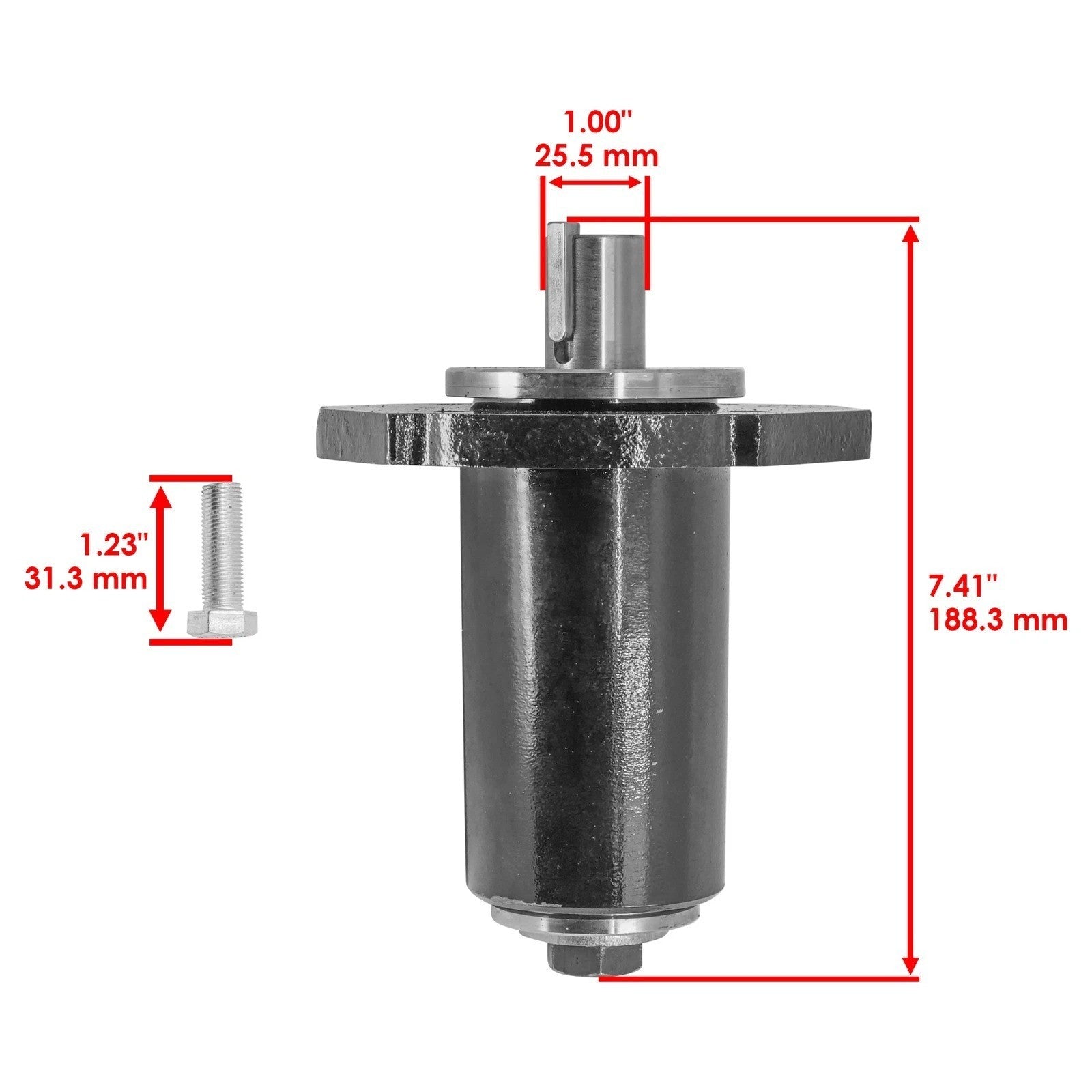 60" Deck Spindles Assembly w/ Pulley for Gravely ZT2560 ZT2660 ZT2760 ZT60 HD