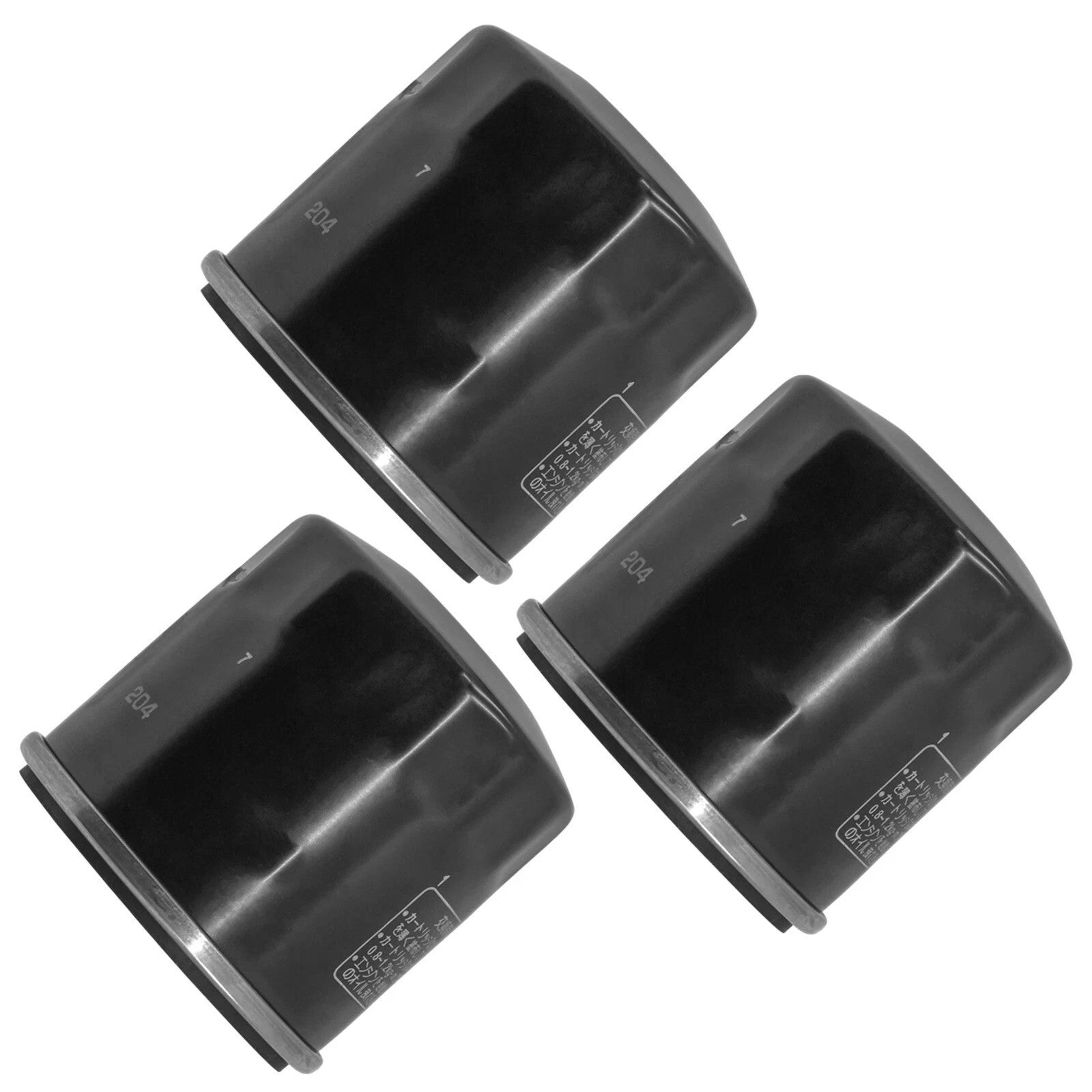 3 Pack Oil Filter for Yamaha YFM660 Grizzly YXR660 Rhino YFM450 Kodiak YYFM450Fx