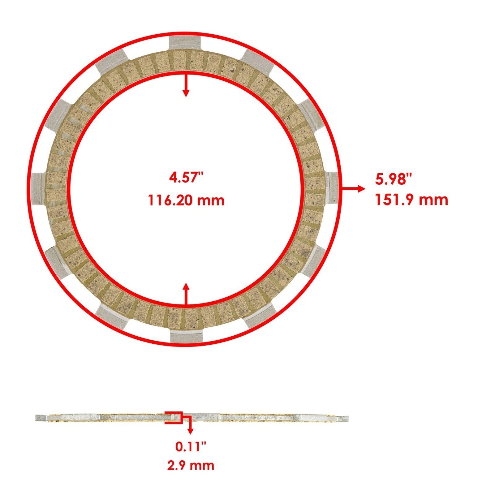Clutch Friction Plate Spring Kit for Suzuki Katana 600 GSX600F 1988 1989-1996