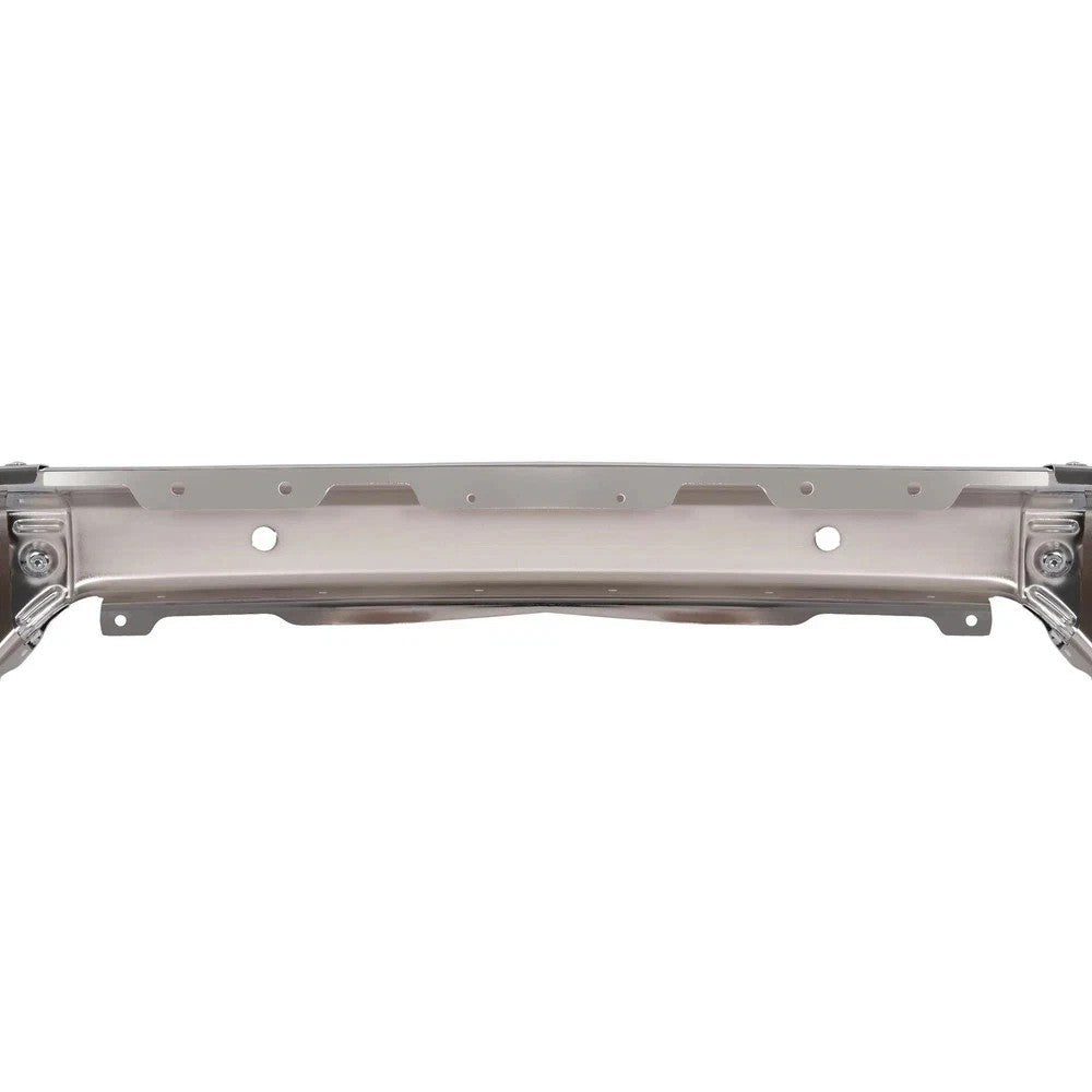 For GMC Sierra 1500 2019-2022 Chrome Front Bumper Face Bar With Park Assist Hole