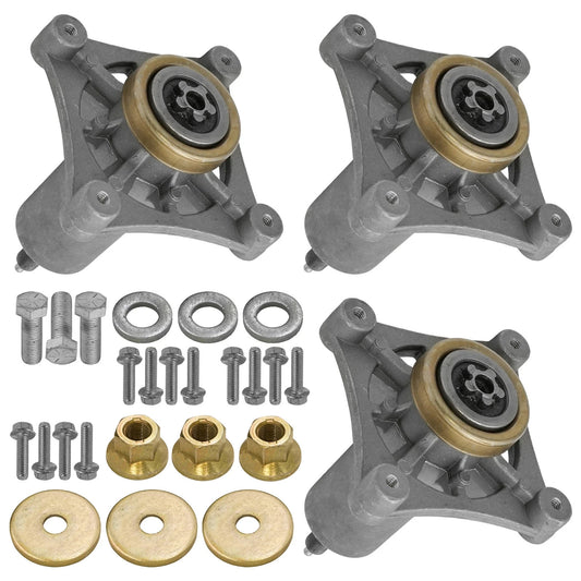3 Spindle Assembly For Husqvarna YTH24K48 YTH2348 Spindle Assembly