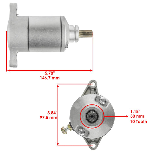 Starter for Arctic Cat Atv 375 400 Automatic New 2002 2003 2004 2005 2006-2008