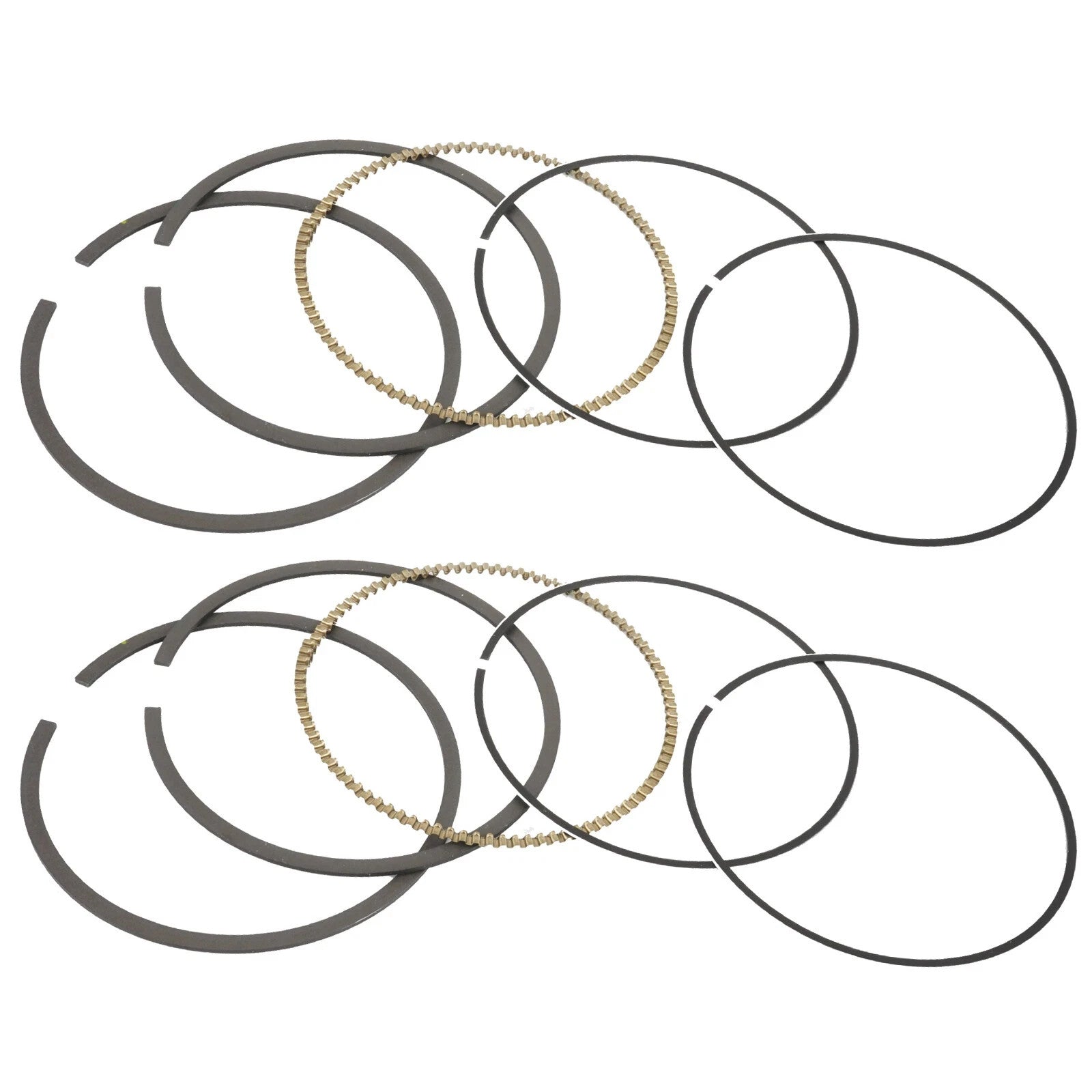 2 Piston Ring Kit for Polaris RZR S 800 EFI 2009-2014 / RZR 4 800 EFI 2010-2014