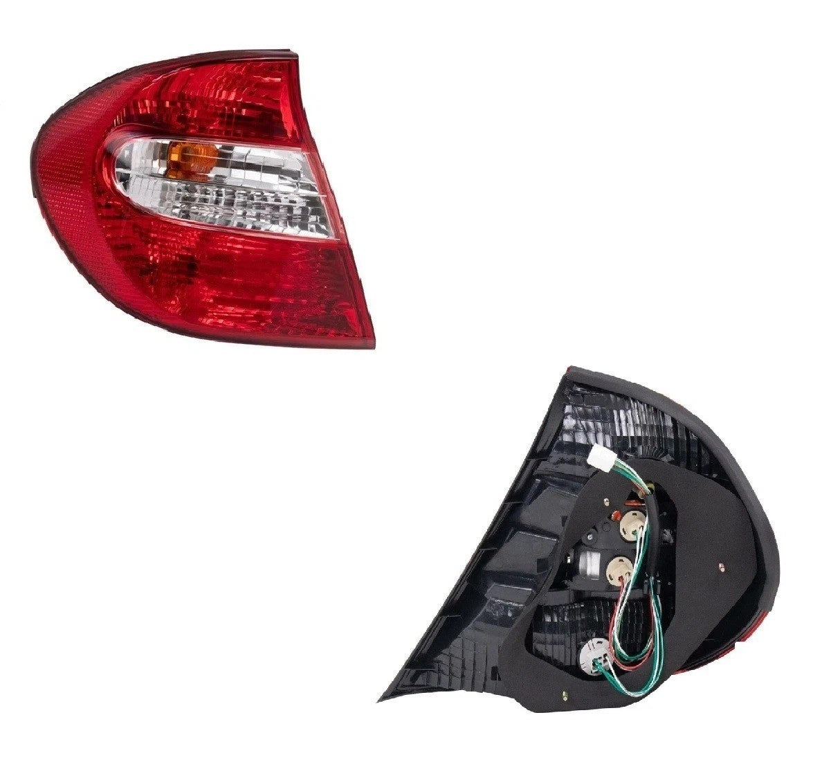 Rear Tail Lights Set Fits 2002-2004 Toyota Camry TO2800143 TO2801143