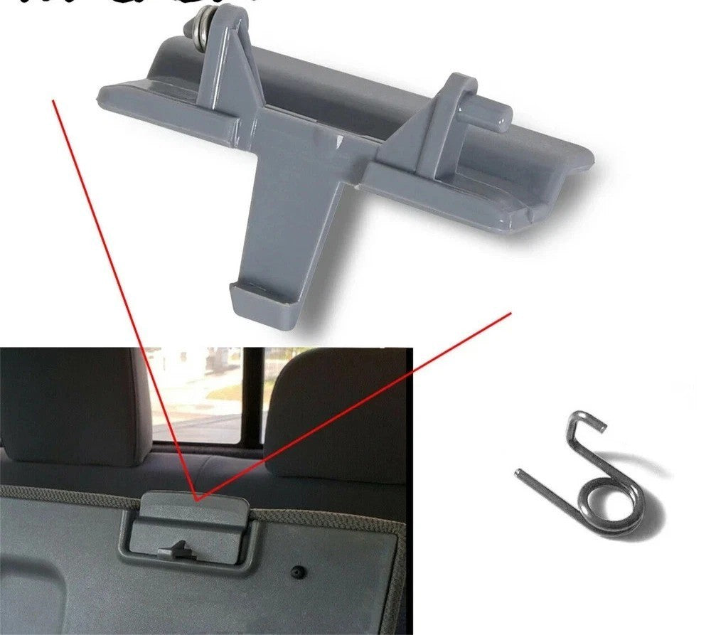 2 PACK Gray Center Console Jump Seat Lid Latch For Ford F-150 F150 2010-2018