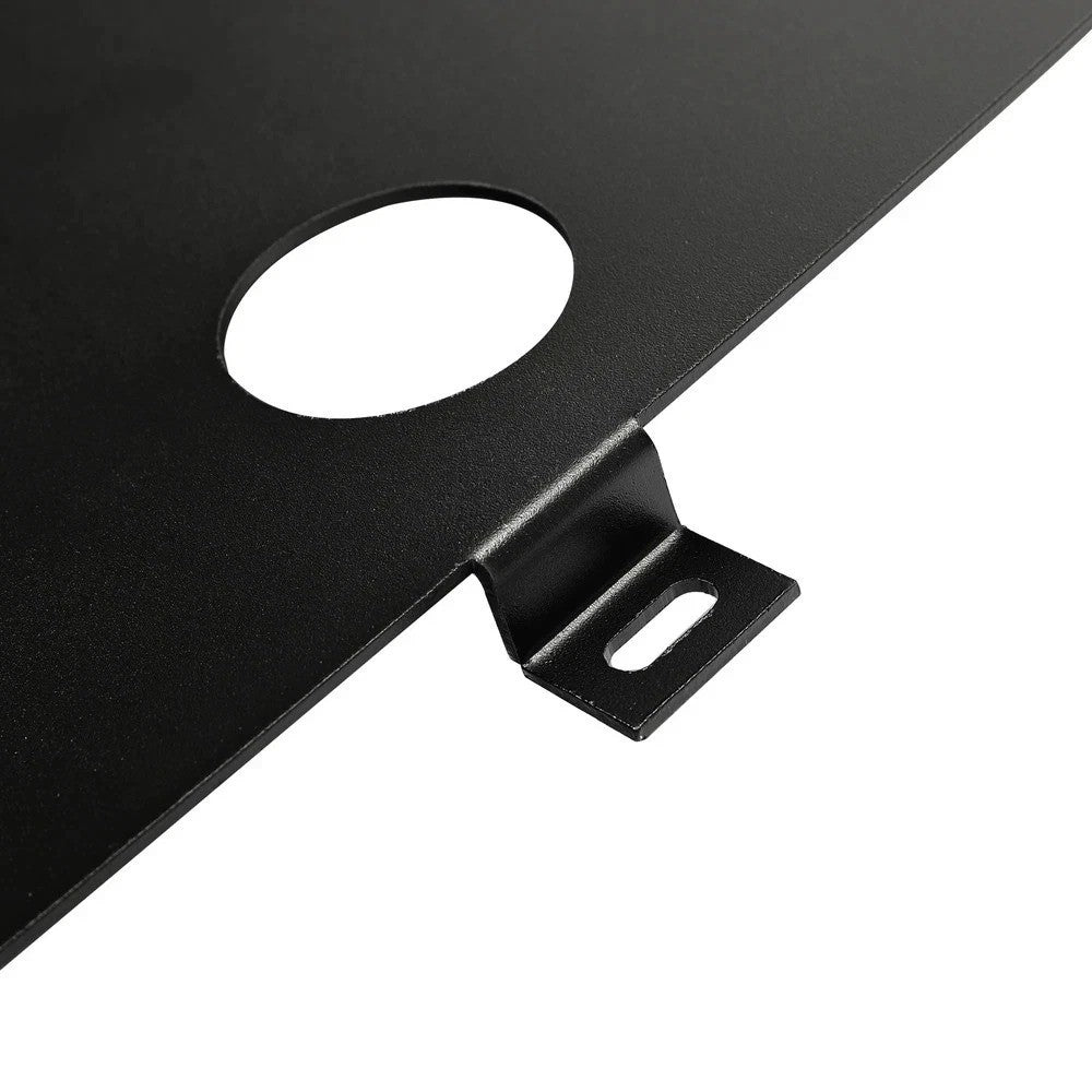Powder-Coated Black Rear Skid Plate For Ford F150 2.7L & 3.5L Ecoboost 2015-2024