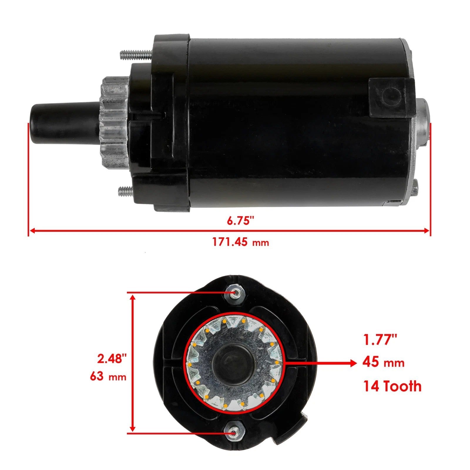 Starter for Kohler 5400 Series Ks530 Ks540 Ks590 Ks595