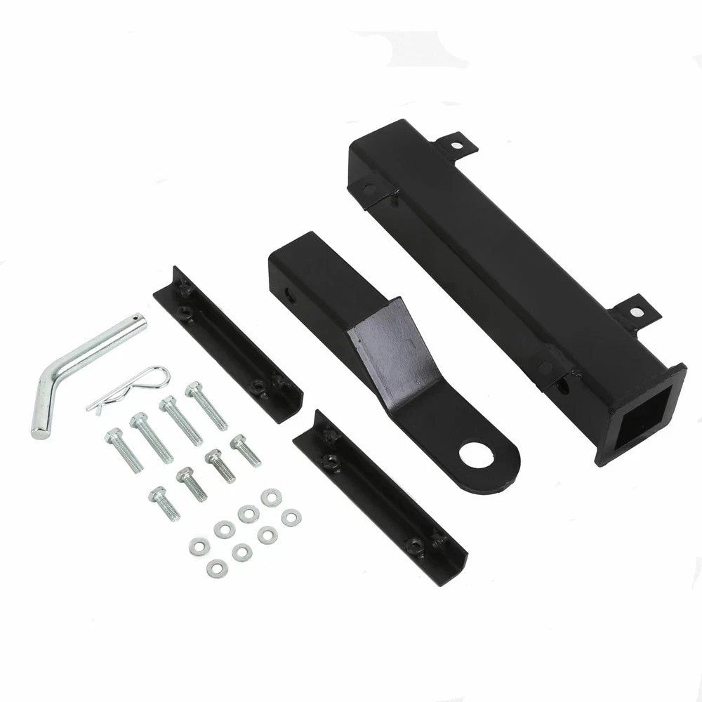 Golf Cart Rear Seat Trailer Hitch + Safety Grab Bar For EZGO Yamaha Club Car
