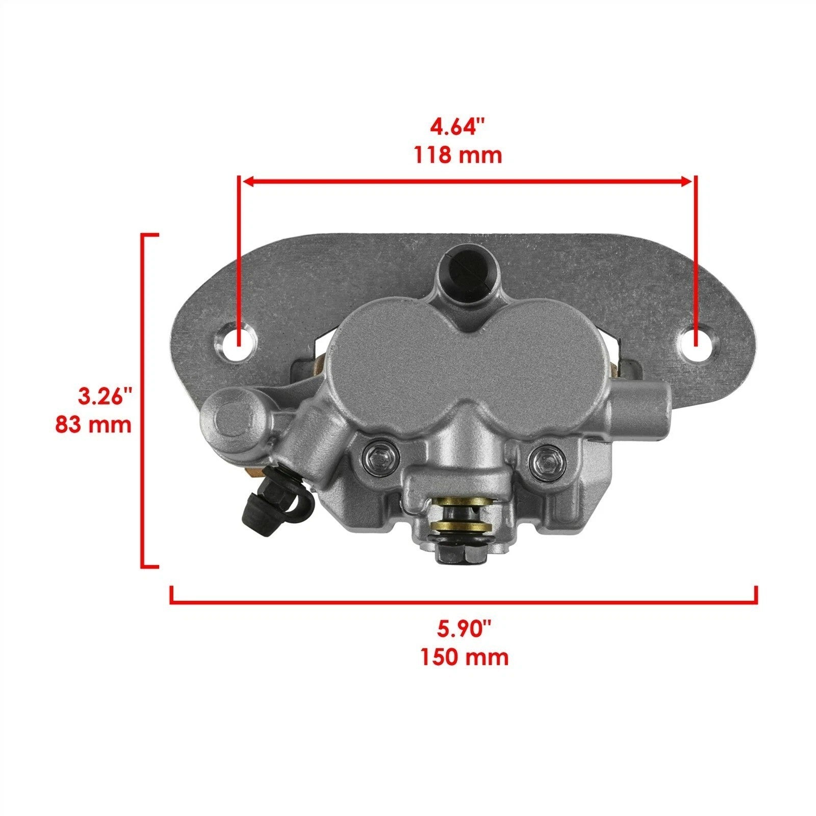 Rear Left and Right Brake Caliper For Yamaha Viking VI 700 YXC700 EPS SE 2015-26