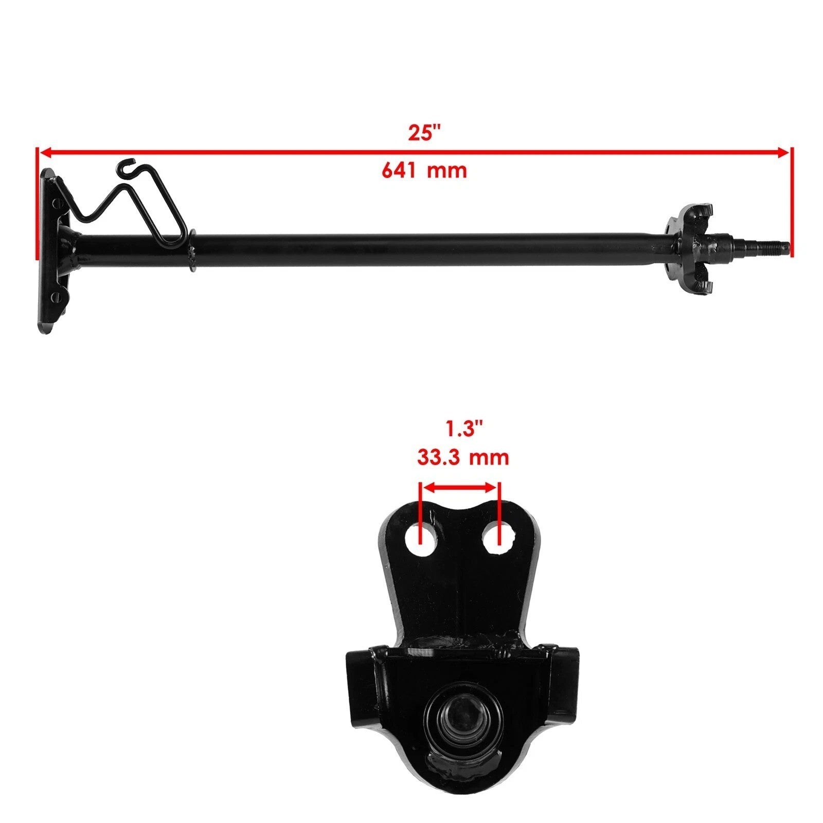 Caltric Steering Shaft For Honda Sportrax 250 TRX250X  2009- 2026