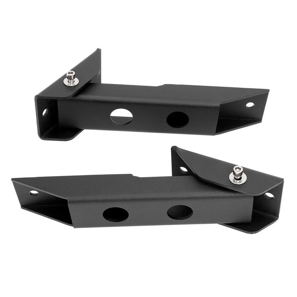 Pair Rear Tailgate Door Hinge Mounting Bracket Set For Jeep Wrangler TJ 1997-06