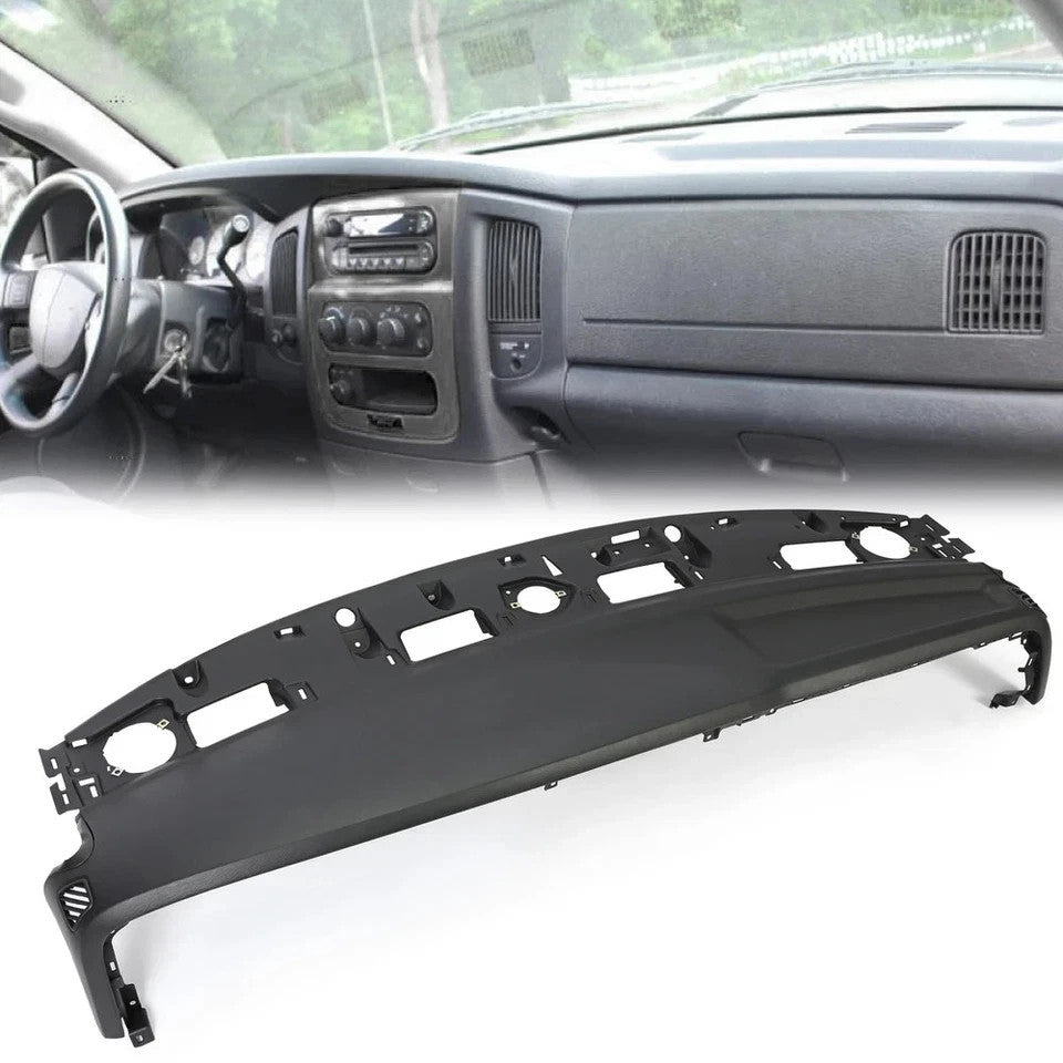 For 02-05 Dodge Ram 1500 2500 Mold Dashboard Replacement+Defrost Dash Cover Cap