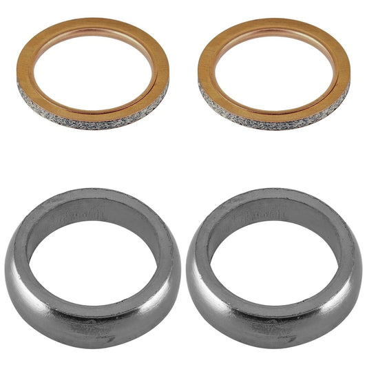 Exhaust Pipe Muffler Gaskets for Yamaha Rhino 700 YXR700F 4X4 Fi 2008-2013