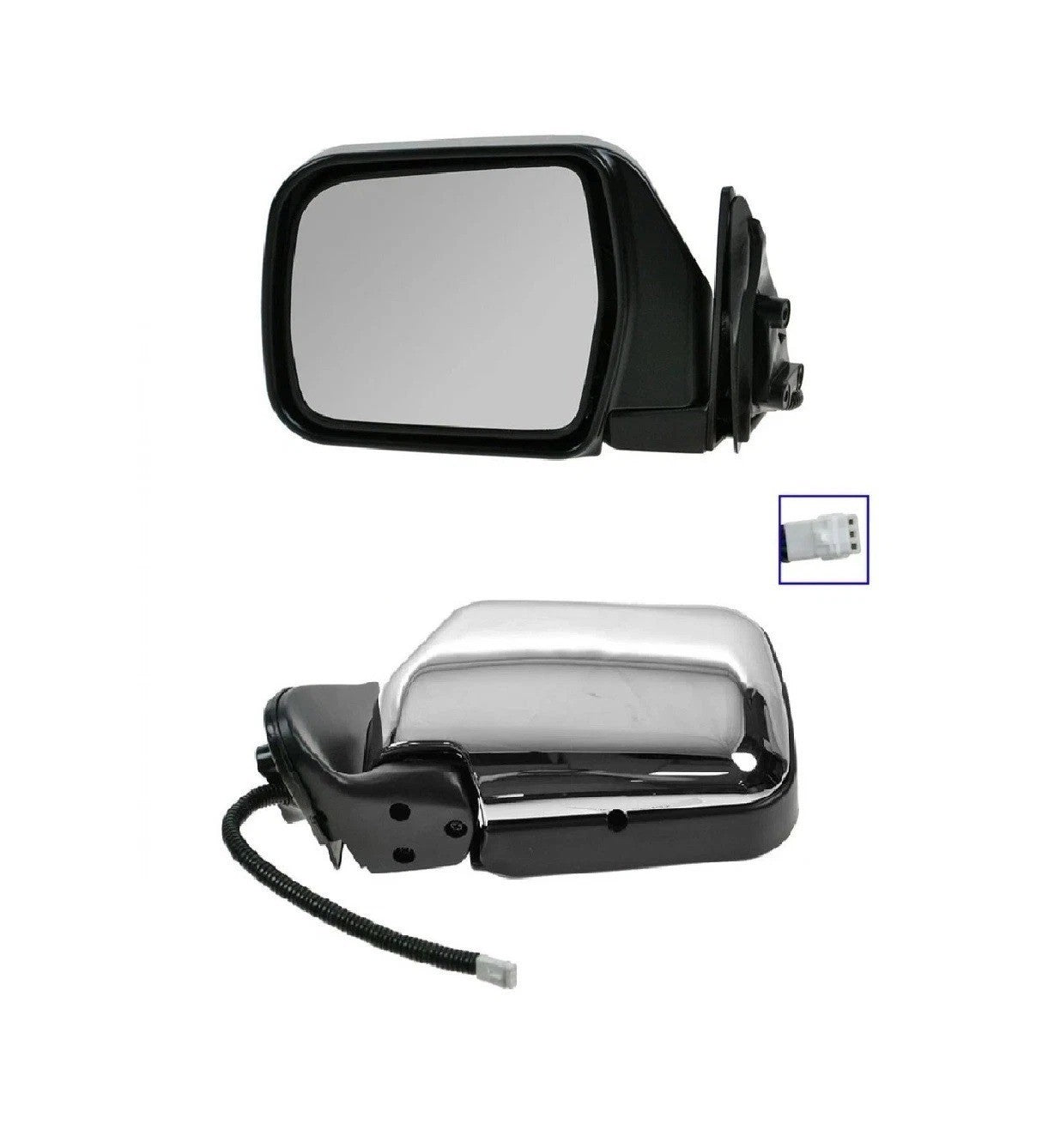 Driver & Passenger Side Mirror Set For 90-95 4Runner TO1320121 TO1321121