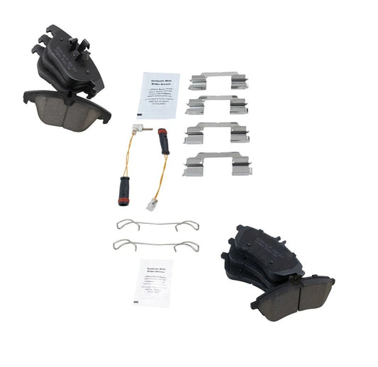Front & Rear Premium Posi Ceramic Brake Pad Kit for Mercedes Benz C250 C300