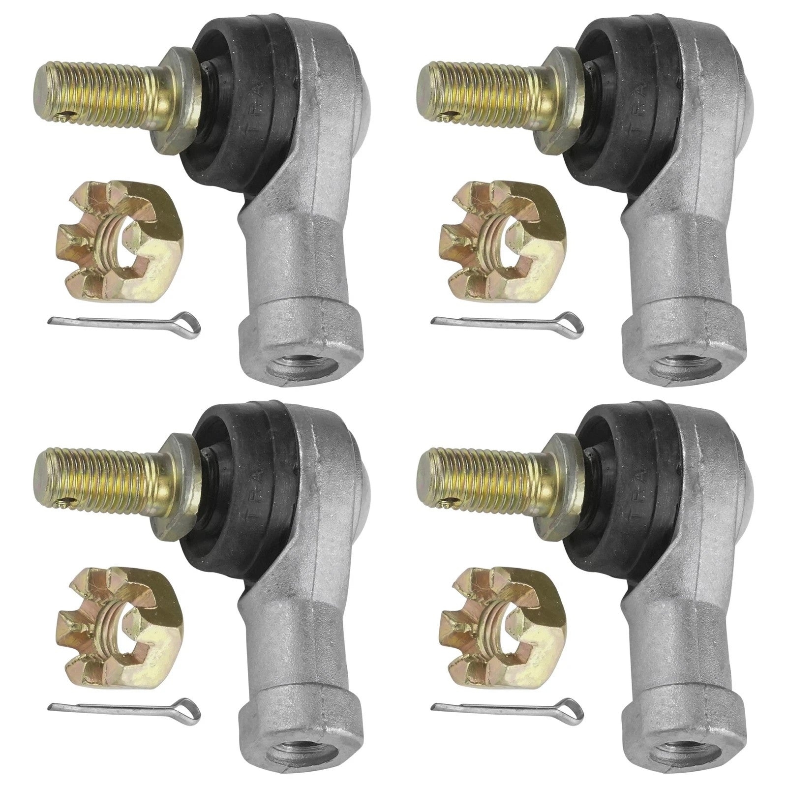 2 Sets Of Tie Rod End Kit for Honda TRX200 Fourtrax 200 1984