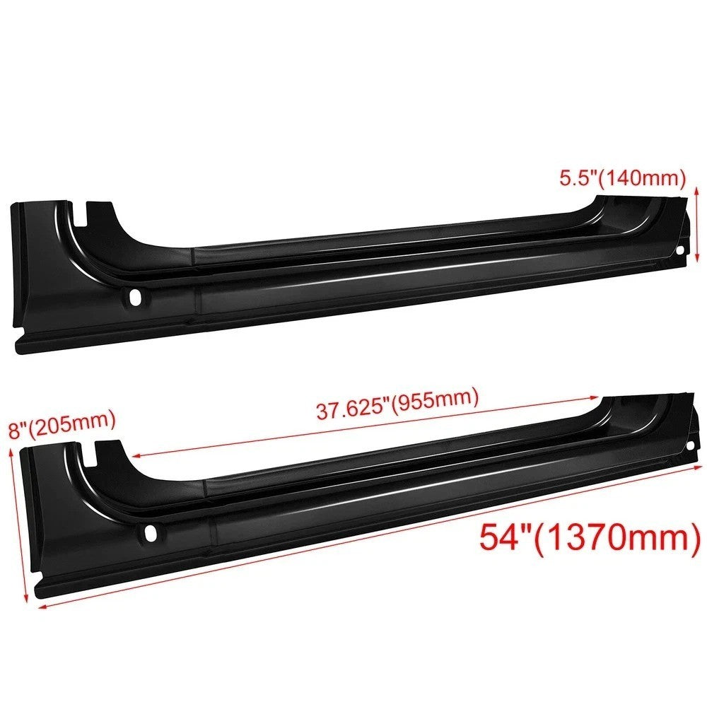 Pair Rocker Panel Fit 1997-2004 Dodge Dakota 2 door Extended Cab / Standard Cab