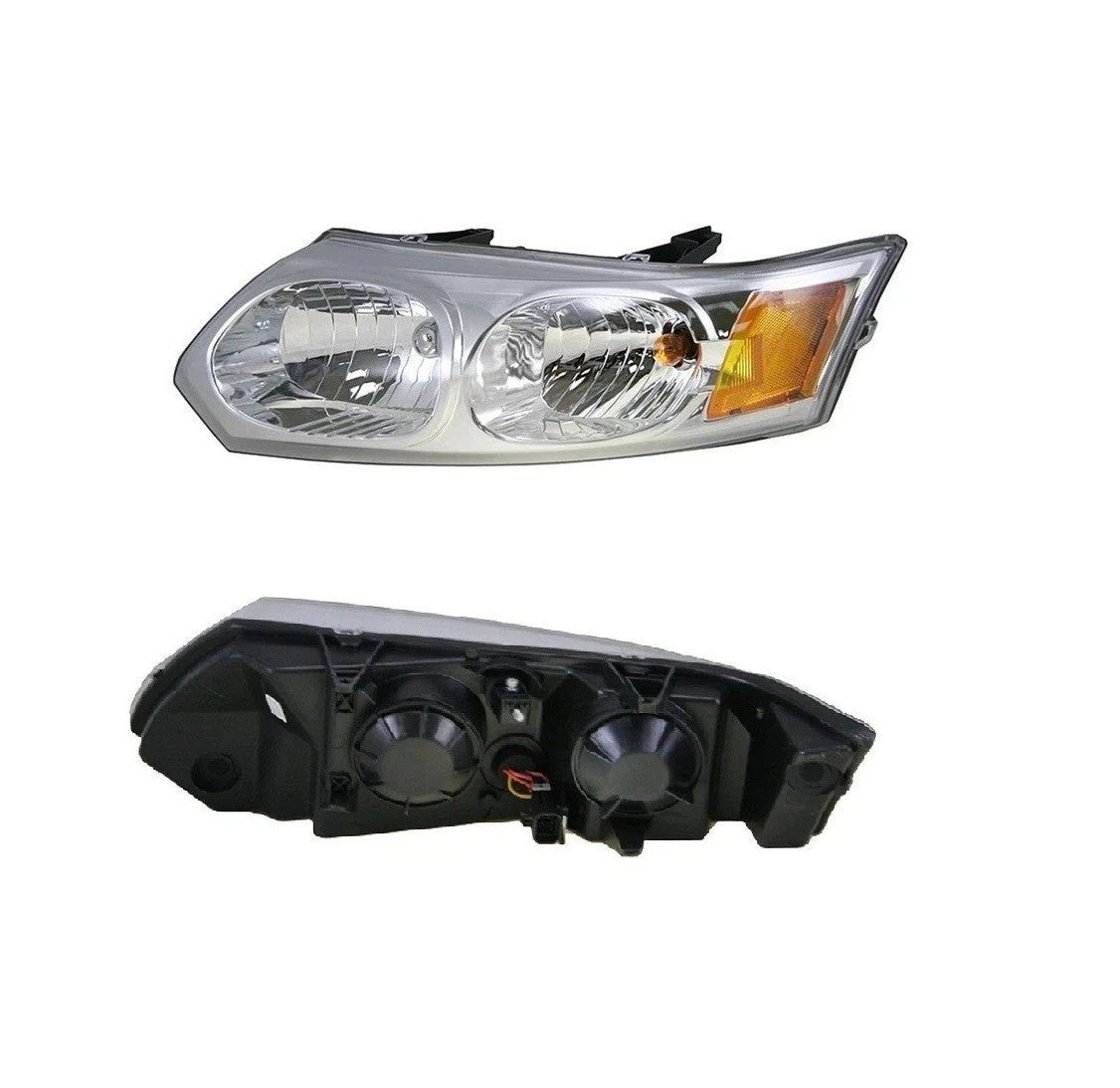 Headlight Assembly Set Driver & Passenger Side Fits 2003-2007 Saturn Ion