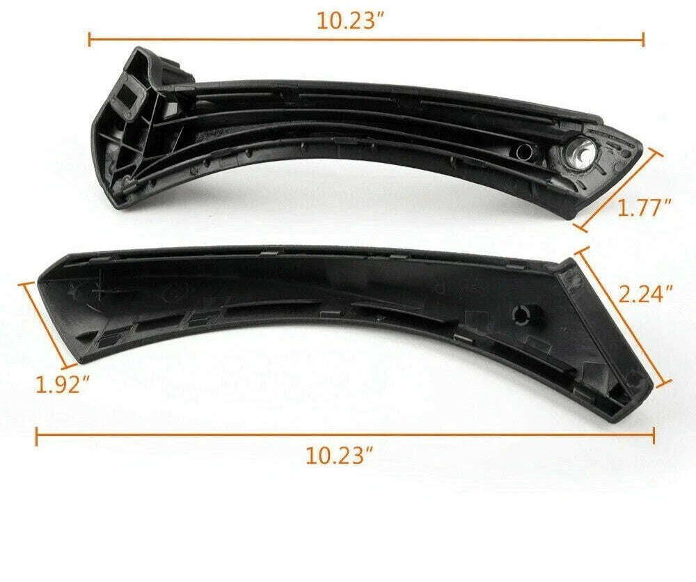 Passenger Inner & Outer Door Panel Handle Pull Trim Cover For BMW E90 328i 04-12