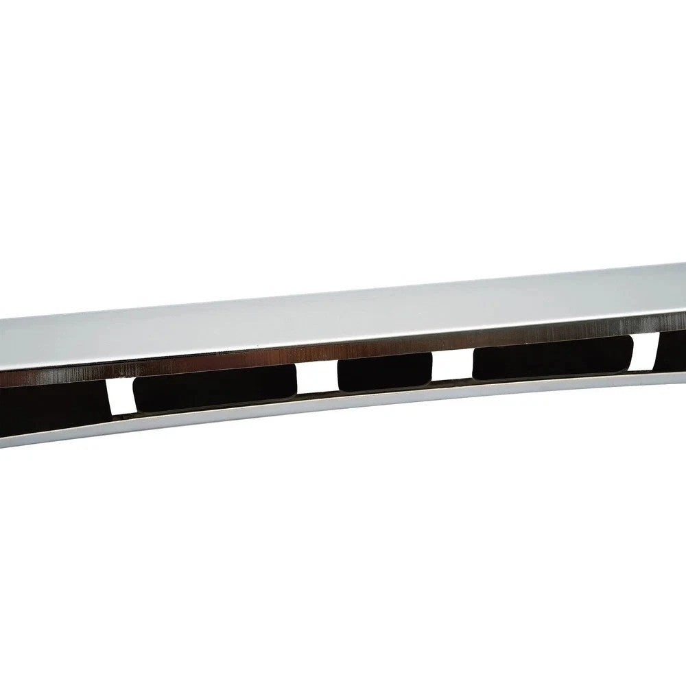 Front Bumper Face Bar w/ Mounting Brackets Chrome For Dodge Dakota 1997-2004 New