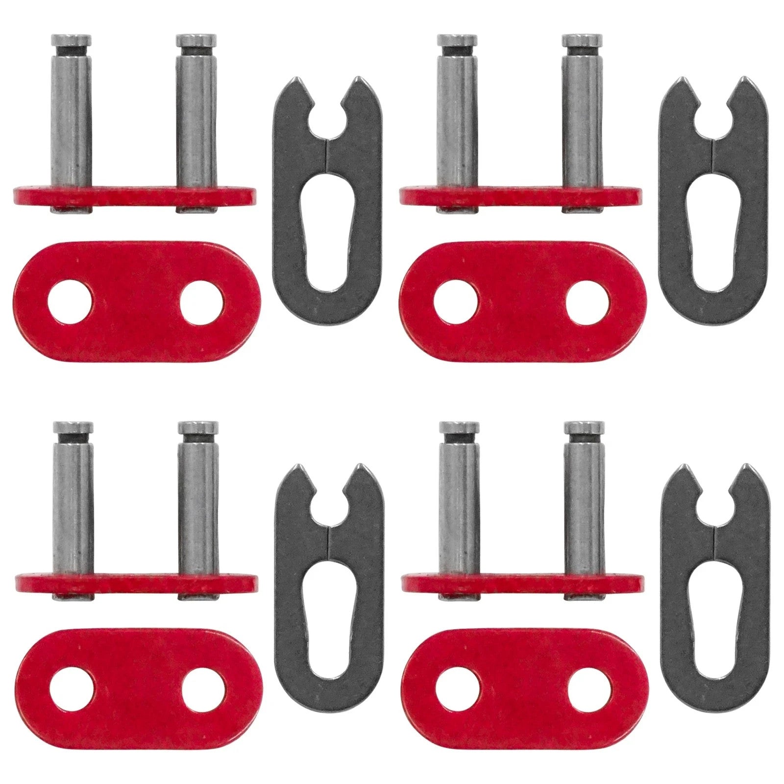 530 Chain Master Link w/ O Ring For Motorcycle Bike ATV Connecting Link Red