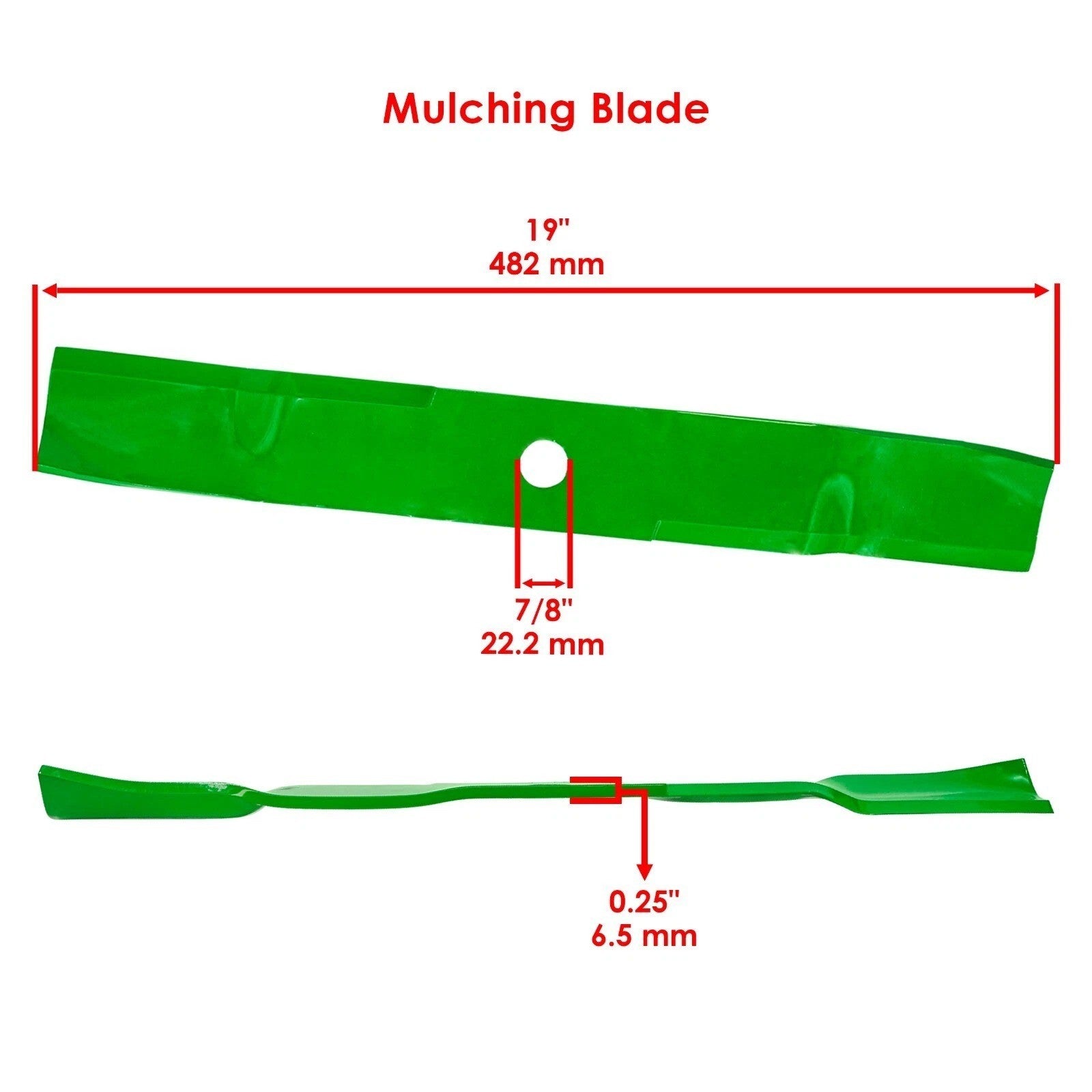 54" Deck Blade for John Deere Z915B Z915E Z920A Z920M Z920R Z925M Mulch