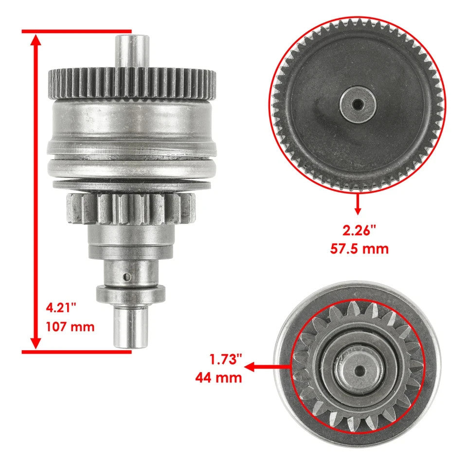 Starter Drive Bendix for Polaris Sportsman 600 700 800 New 2002-2014