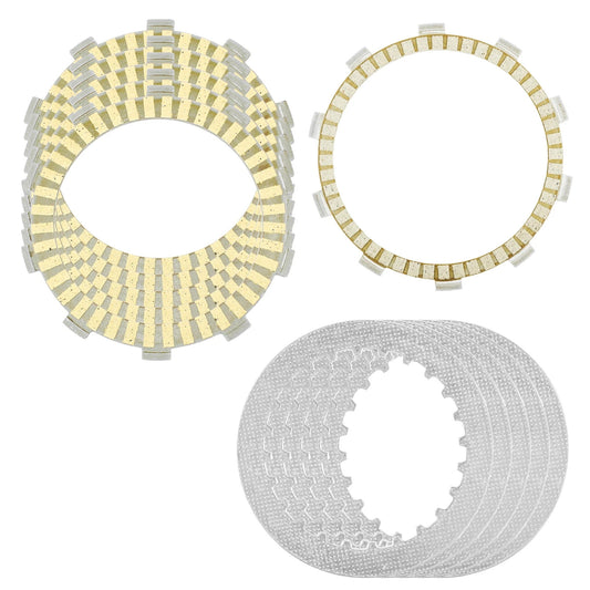Clutch Friction Steel Plates Kit for Honda XL350R 1984 1985